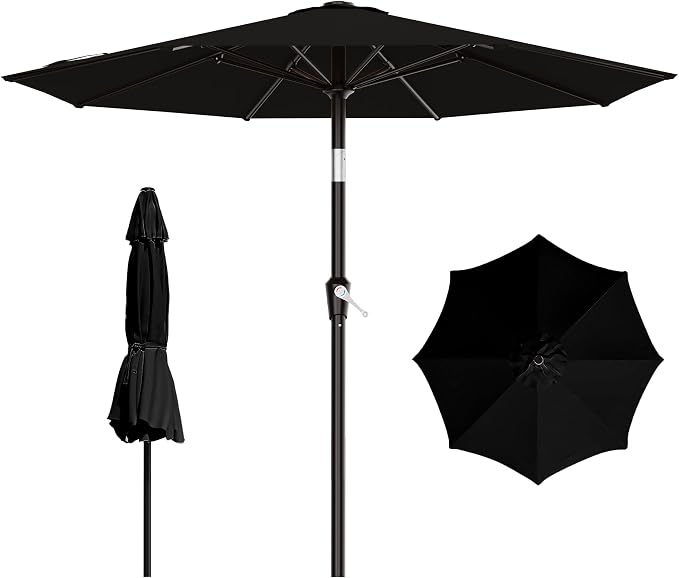 9 FT Patio Umbrella for Outdoor, Outdoor Table Umbrella by AreShark