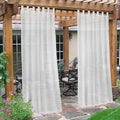 H.VERSAILTEX Outdoor Linen Sheer Curtains by HVERSAILTEX