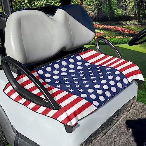 Suobstales Golf Cart Seat Covers/Seat Towel, Breathable Golf Cart Seat Cushions by Suobstales
