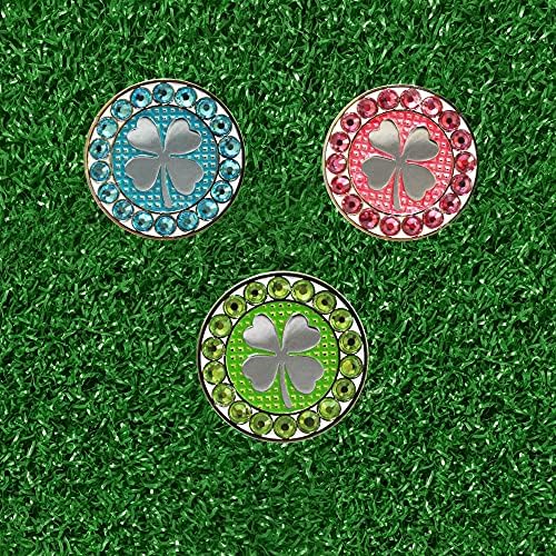 Myartte Golf Ball Markers Crystal Ball Markers Pack of 3 - Image 2