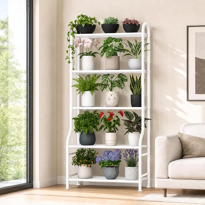 5-Tier Metal Plant Stand by Yutrchey
