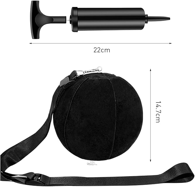 Inflatable Golf Trainer – Swing Practice Ball, Adjustable Postures Corrector, Training Fitness Tool | Performance Enhancement Kit, Lightweight Practice Aid for Men Women Boys Teens Youth Cyclists