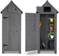 Outvita Outdoor Storage Shed, 70 Inch, Waterproof Tool Storage Cabinet by Outvita