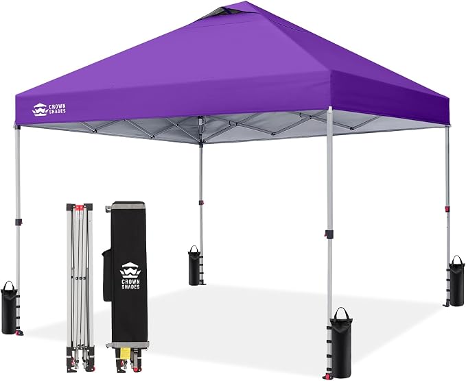 CROWN SHADES 10x10 Pop Up Canopy Tent by Unknown