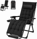Yaheetech 26" Zero Gravity Chair Adjustable, by Unknown