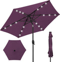 Best Choice Products 7.5ft Solar Umbrella LED Lighted Patio Umbrella, Table by Unknown