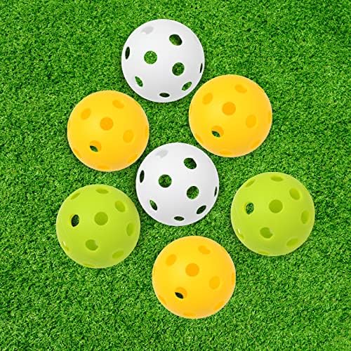 12/20/40 Pack Plastic Golf Balls 42mm Soft Practice Golf Balls - Image 5
