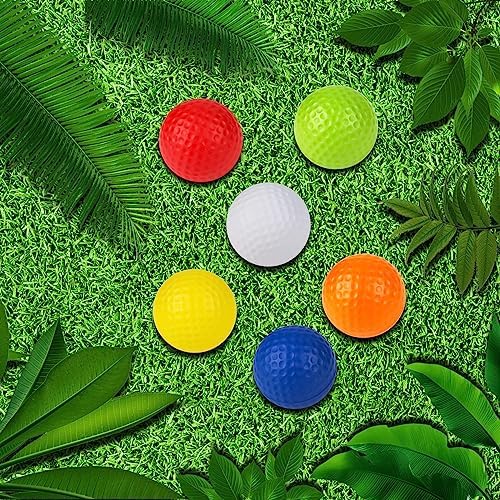 REHALY 108 Pcs Foam Golf Practice Balls Bulk, Realistic Feel Flight Training - Image 4