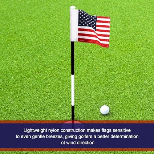 Oudain Mini Golf Flag for Putting Green 420d Nylon - Image 4