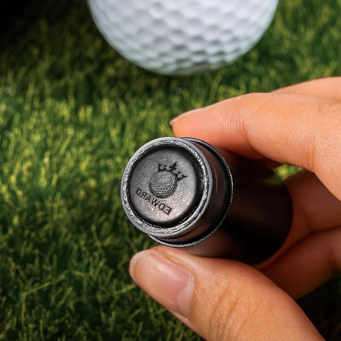 callie Personalized Monogram Golf Ball Stamp - Customized Golf Marker with Initial Name, Golf Accessories Gifts for Men, Dad, Husband, Golfers