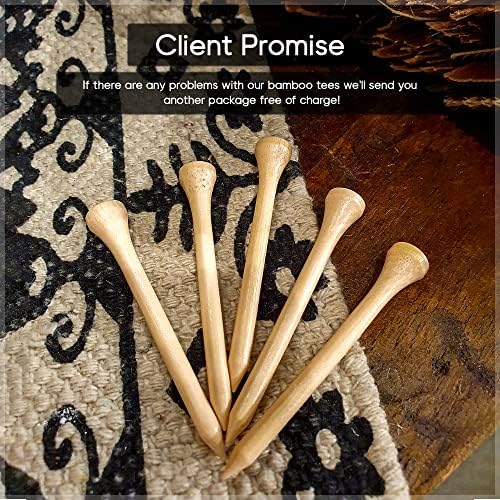 Bamboo Golf Tees 2 3/4-100pack Premium Quality - Image 6