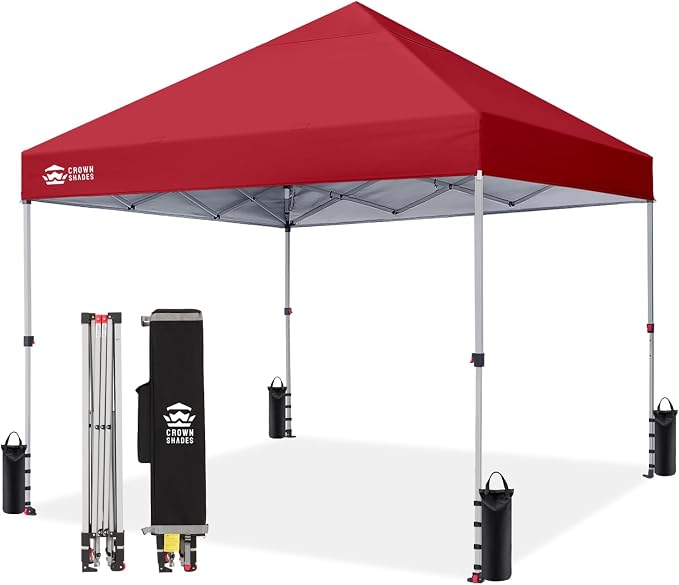 CROWN SHADES 8x8 Pop Up Canopy Tent by Unknown