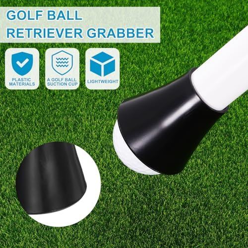 Golf Ball Retriever Grabber Putter Grip Suction Cup Pick Up Back - Image 3