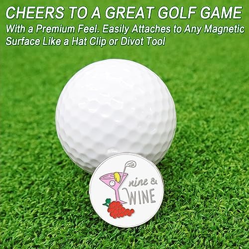 Amy Sport Golf Ball Markers Assorted Patterns Set - Image 3