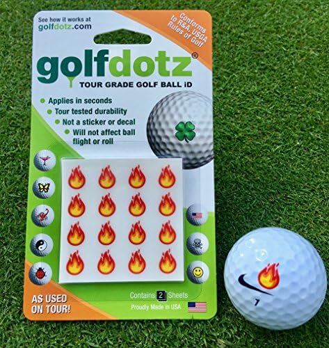 Golfdotz - USGA Rule Conforming Golf Ball Markers, Golf Ball Stickers - Image 2
