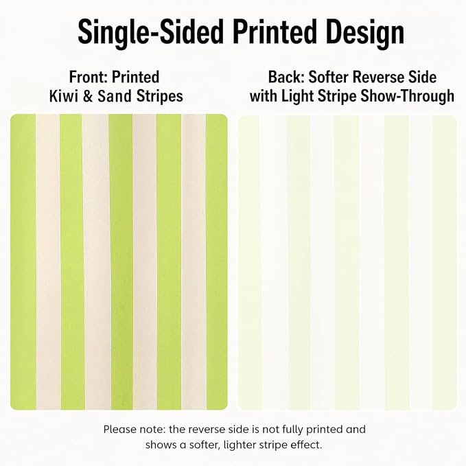 2 Panels Outdoor Stripe Curtains - Image 6