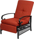 Incbruce Outdoor Lounge Chair Patio Furniture Adjustable Recliner by Incbruce