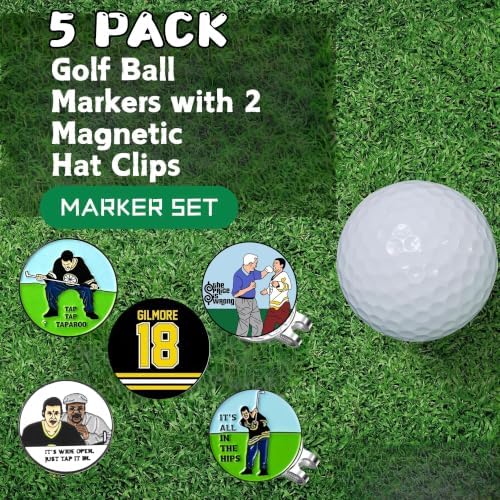 Artpreti 5Pack Funny Golf Ball Marker - Image 3