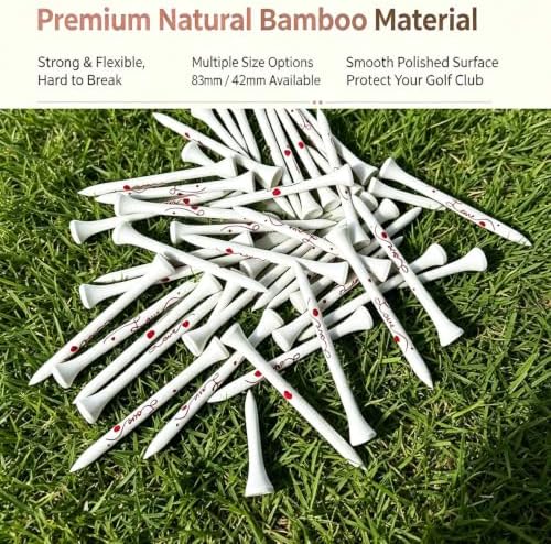 Cute Pink Golf Tees for Women, 50 Pack Golf Ball Tees, Ideal Golf Gift for Wife - Image 5