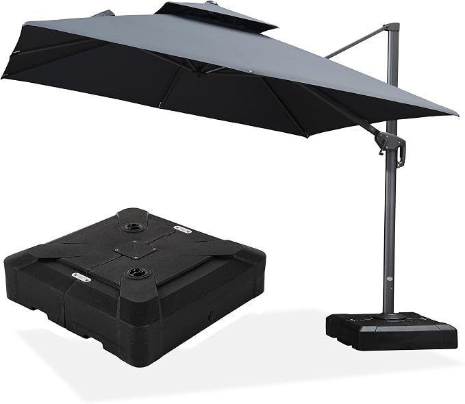 PURPLE LEAF Cantilever Umbrella by PURPLELEAF