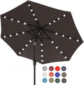 ABCCANOPY Durable Solar Led Patio Umbrellas by ABCCANOPY