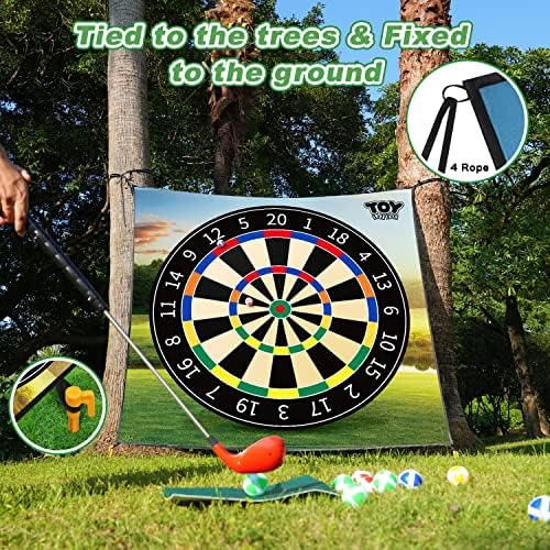 TOY Life Chipping Golf Game Mat Indoor Outdoor Games - Image 3