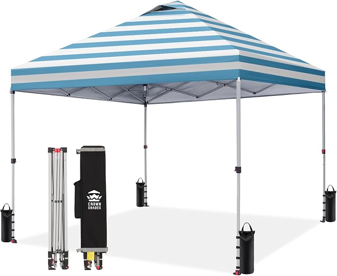 CROWN SHADES 10x10 Pop Up Canopy Tent by Unknown