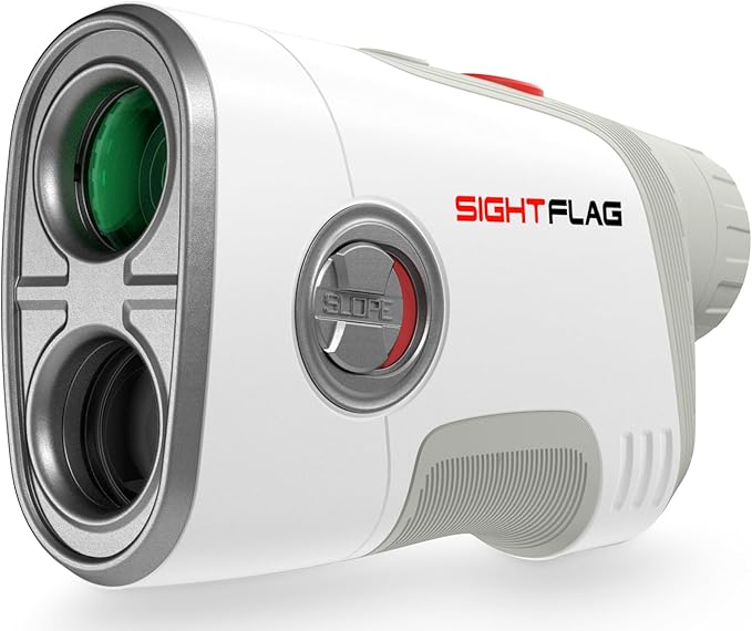 GF2-Golf Rangefinder with Slope and Pin Flagpole Lock Vibration, 1300 Yards Range Finder, External Slope Switch