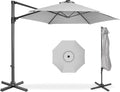 Best Choice Products 10ft Offset Cantilever Hanging Market Patio Umbrella by Unknown