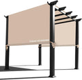 Alion Home Waterproof Pergola Covers by ALIONHOME