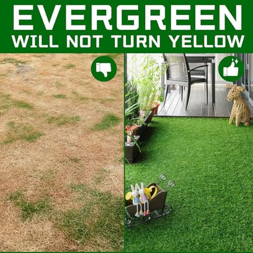Artificial Grass Indoor Outdoor Turf Rug, 7Ft x 15Ft Soft and Durable High - Image 6