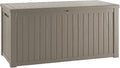 Outdoor Storage Box, 180 Gallon Waterproof Deck Box, Piston-Lift Tall Standing by GraceYourYard