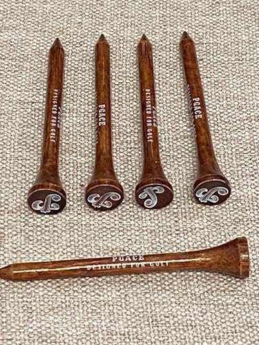 Golf Tees Durable Bamboo Tees 100 Pcs 2-3/4" Friendly Biodegradable Material by Unknown