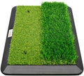 LYDARZ Portable & Foldable Golf Practice Mat – Dual-Turf Golf Hitting Mat by LYDARZ