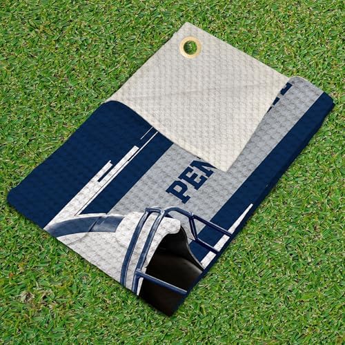 Northwest NCAA Golf Towel, Official Licensed Microfiber Waffle Fabric, - Image 2