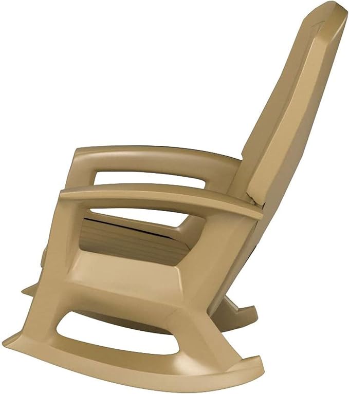 Rockaway Heavy Duty All Weather Rocking Chair, 4 Pack | Polyethylene Outdoor - Image 6