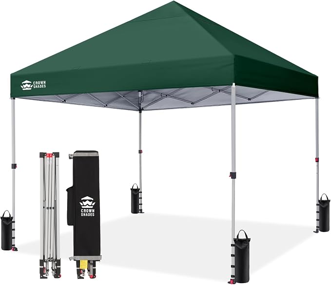 CROWN SHADES 8x8 Pop Up Canopy Tent by Unknown