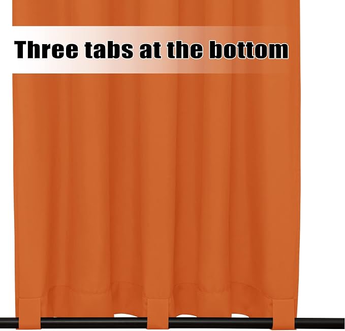 Easy-Going Outdoor Curtains for Patio 1 Panel, 54x120 inch, Weatherproof - Image 4