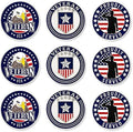 PinMart Set of 9 Magnetic Golf Ball Markers by PinMart