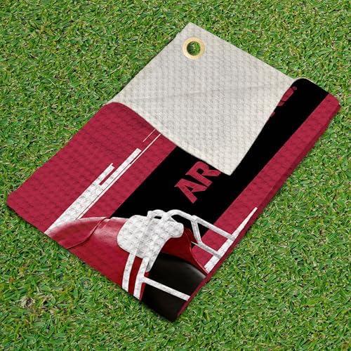 Northwest NCAA Golf Towel, Official Licensed Microfiber Waffle Fabric, - Image 2