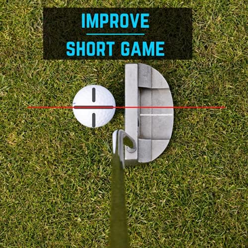 NuRich Golf Ball Line Marker Tool | Golf Ball Putting Alignment Marking Tool | - Image 3