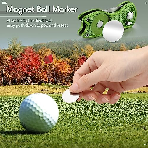 Skylety 4 Pcs Golf Divot Repair Tool Foldable - Image 6