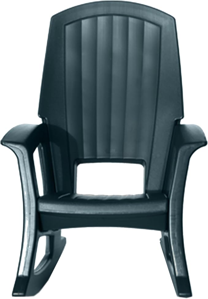 Rockaway Heavy Duty All Weather Rocking Chair, 4 Pack | Polyethylene Outdoor - Image 6