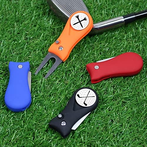 Myartte Golf Divot Repair Tool Switchblade Divot Tools - Image 4