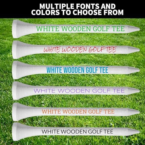 100-1000pcs Personalized Golf tees, Printed - Image 3
