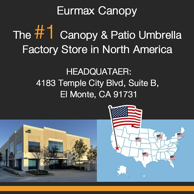 Eurmax USA High Performance Replacement Canopy Top - Image 2