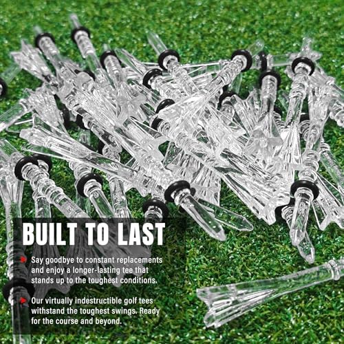 DURARANGE 3.25 in Golf Tees, 4-Prong and 5-Prong Designs - Image 5