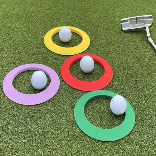 cdar Silicone Golf Putting Ring All-Direction Practice Hole Cup Accuracy - Image 7