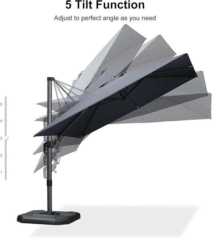 PURPLE LEAF Patio Umbrella - Image 8