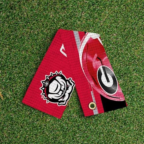 Northwest NCAA Golf Towel, Official Licensed Microfiber Waffle Fabric, - Image 3